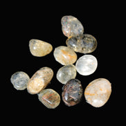 Green hair Tourmaline in Clear Quartz tiny 10g Rocks and Things