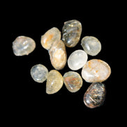 Green hair Tourmaline in Clear Quartz tiny 10g Rocks and Things