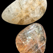 Hair Tourmaline in Clear Quartz 1-3 polished crystals 10-15g Rocks and Things