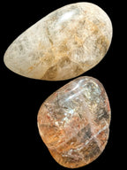 Hair Tourmaline in Clear Quartz 1-3 polished crystals 10-15g Rocks and Things