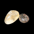 Hair Tourmaline in Clear Quartz 1-3 polished crystals 10-15g Rocks and Things