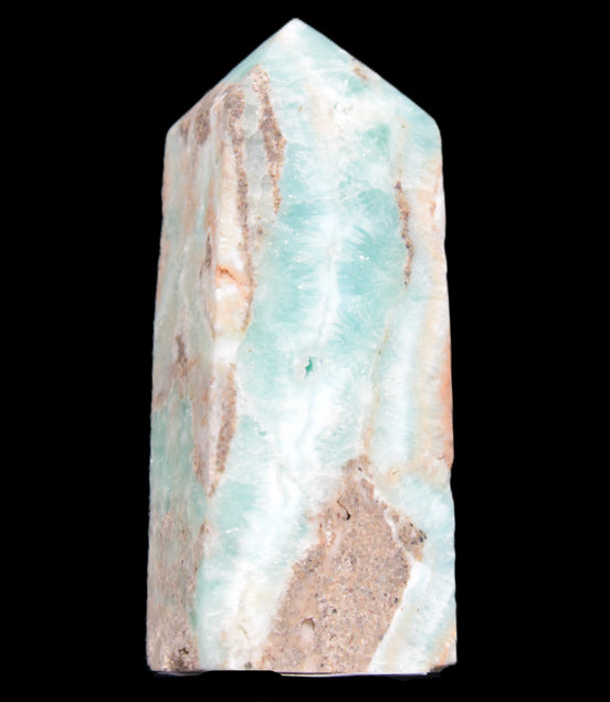 Hemimorphite Sky Blue wand 60mm 56.5g Rocks and Things Store