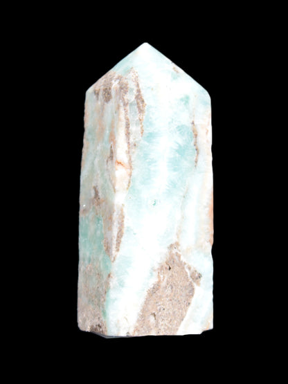 Hemimorphite Sky Blue wand 60mm 56.5g Rocks and Things Store