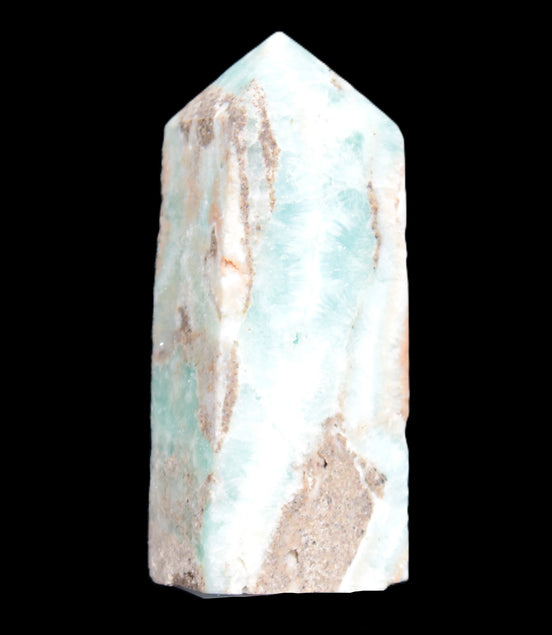 Hemimorphite Sky Blue wand 60mm 56.5g Rocks and Things Store