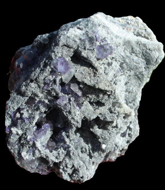 Hexagonal purple Fluorite from China 195g Rocks and Things