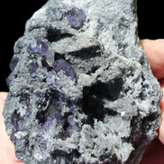 Hexagonal purple Fluorite from China 195g Rocks and Things