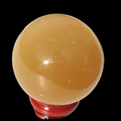 Honey Calcite sphere 47mm 162g Rocks and Things