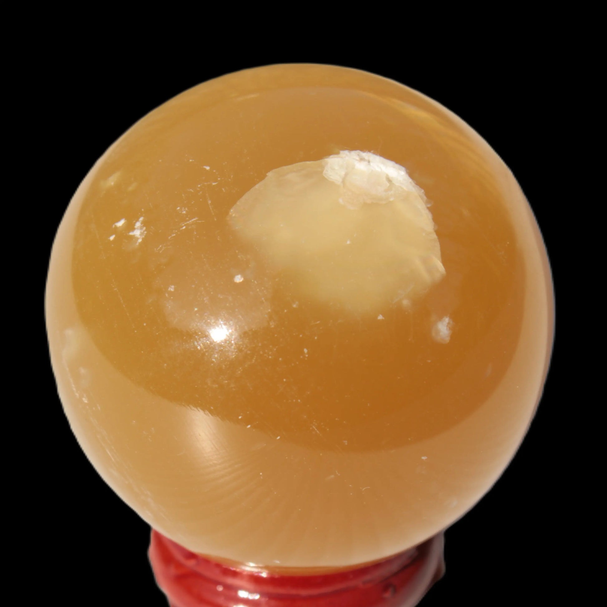 Honey Calcite sphere 47mm 162g Rocks and Things