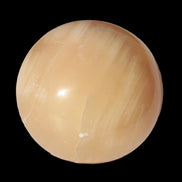 Honey Calcite sphere 49mm 167g in sunlight -  Rocks and Things Store