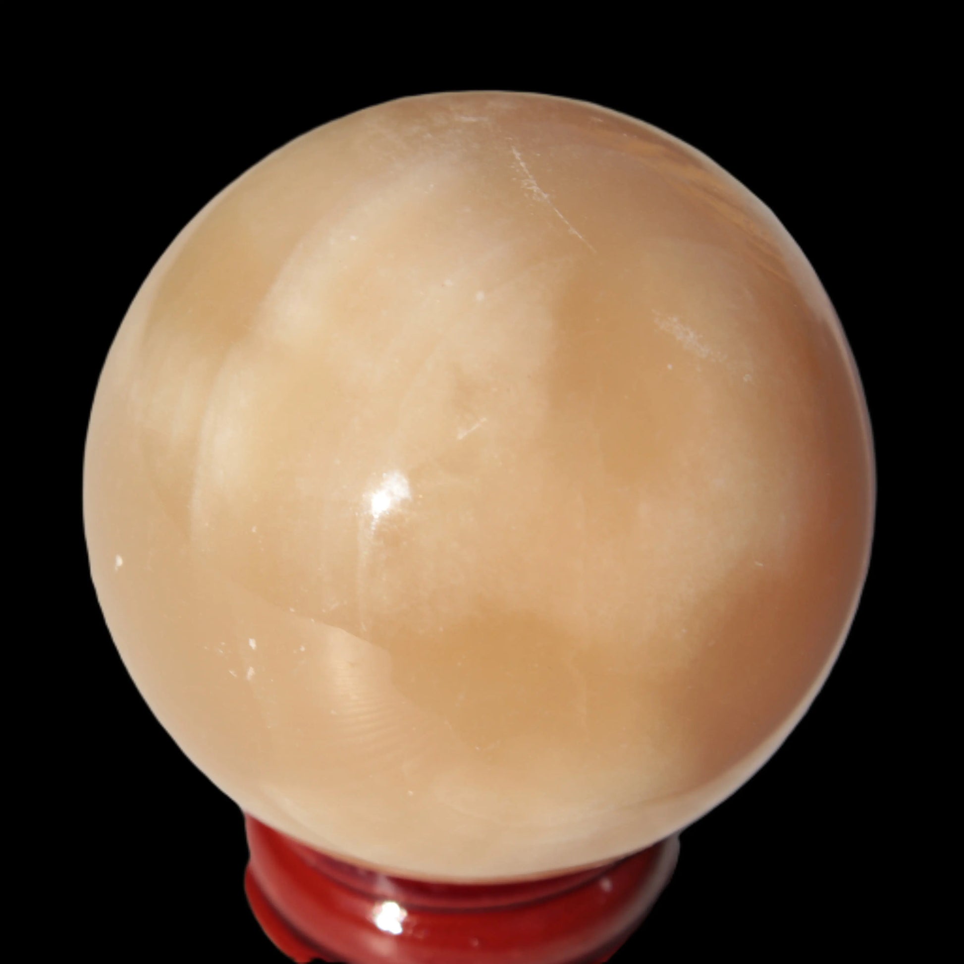 Honey Calcite sphere 49mm 167g Rocks and Things Store