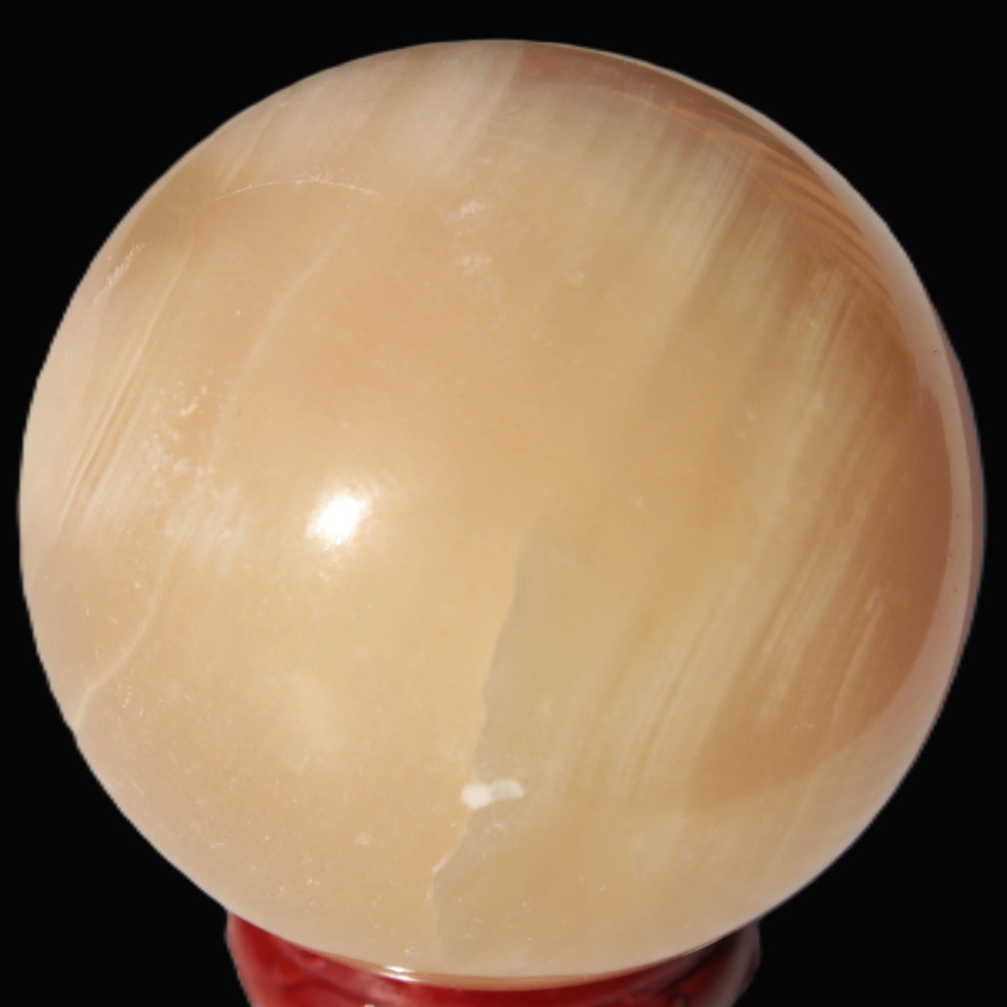 Honey Calcite sphere 49mm 167g Rocks and Things Store