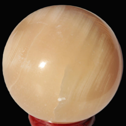 Honey Calcite sphere 49mm 167g Rocks and Things Store