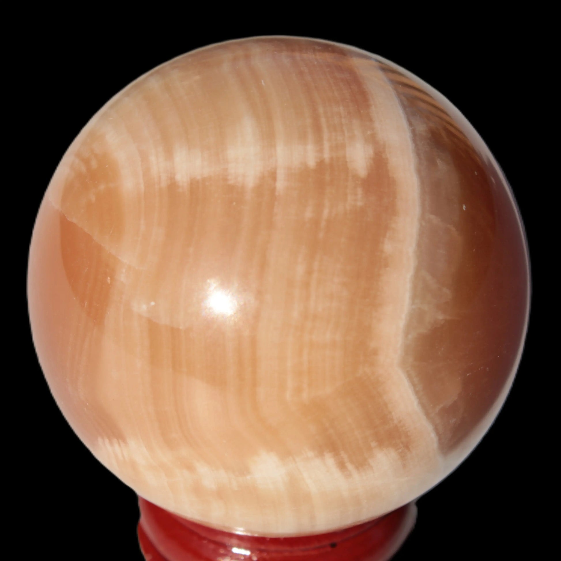 Honey Calcite sphere 49mm 167g Rocks and Things Store