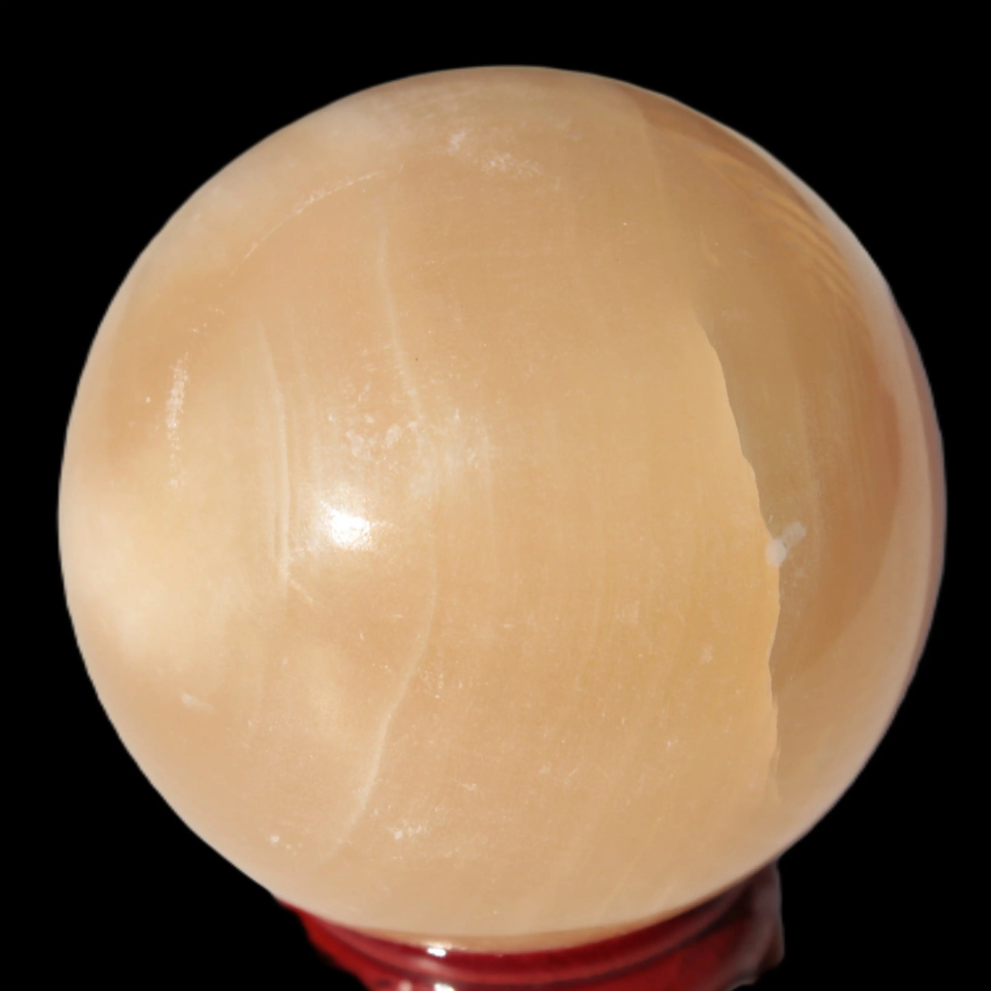 Honey Calcite sphere 49mm 167g Rocks and Things Store