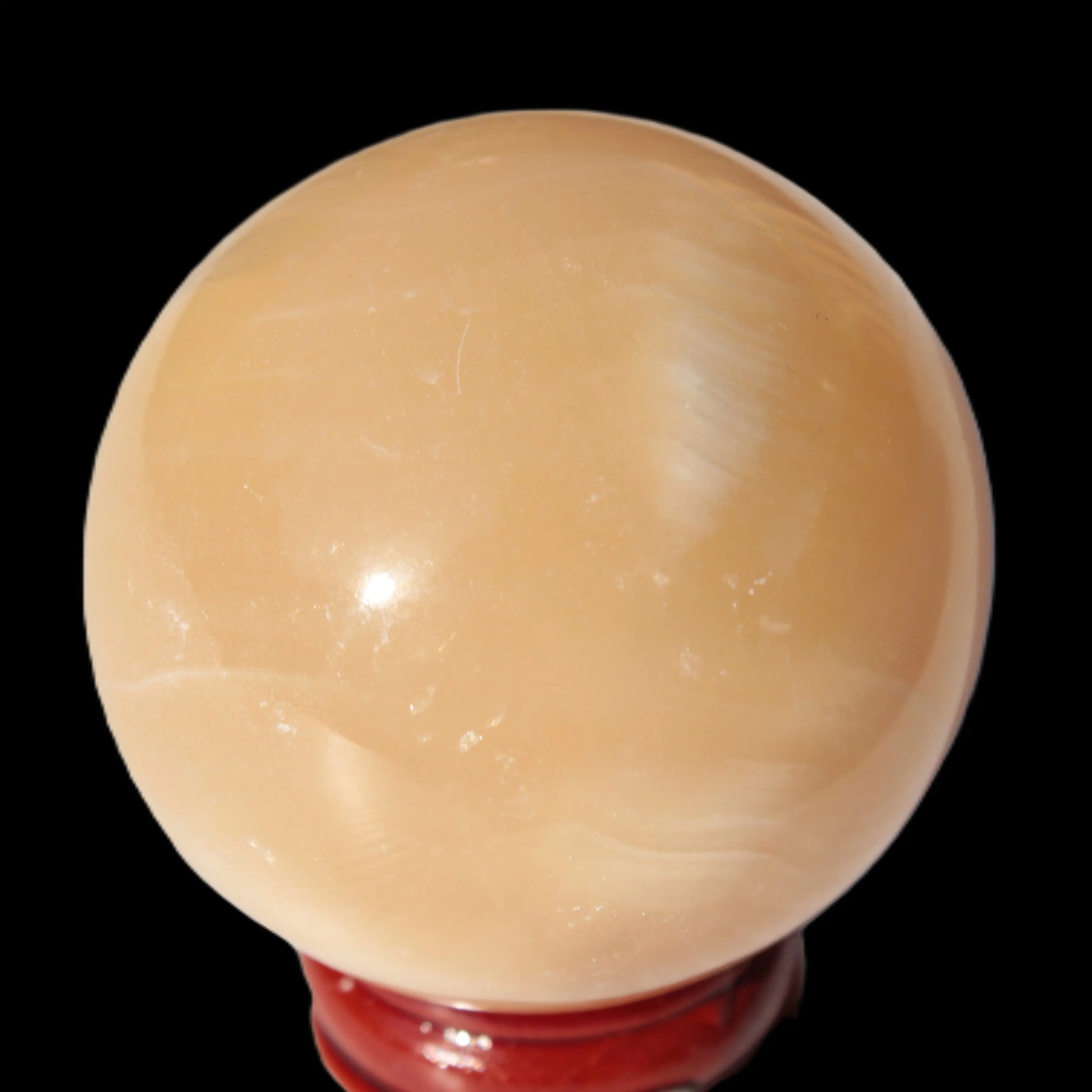 Honey Calcite sphere 49mm 167g Rocks and Things Store