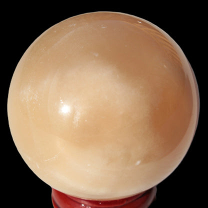 Honey Calcite sphere 49mm 167g Rocks and Things Store