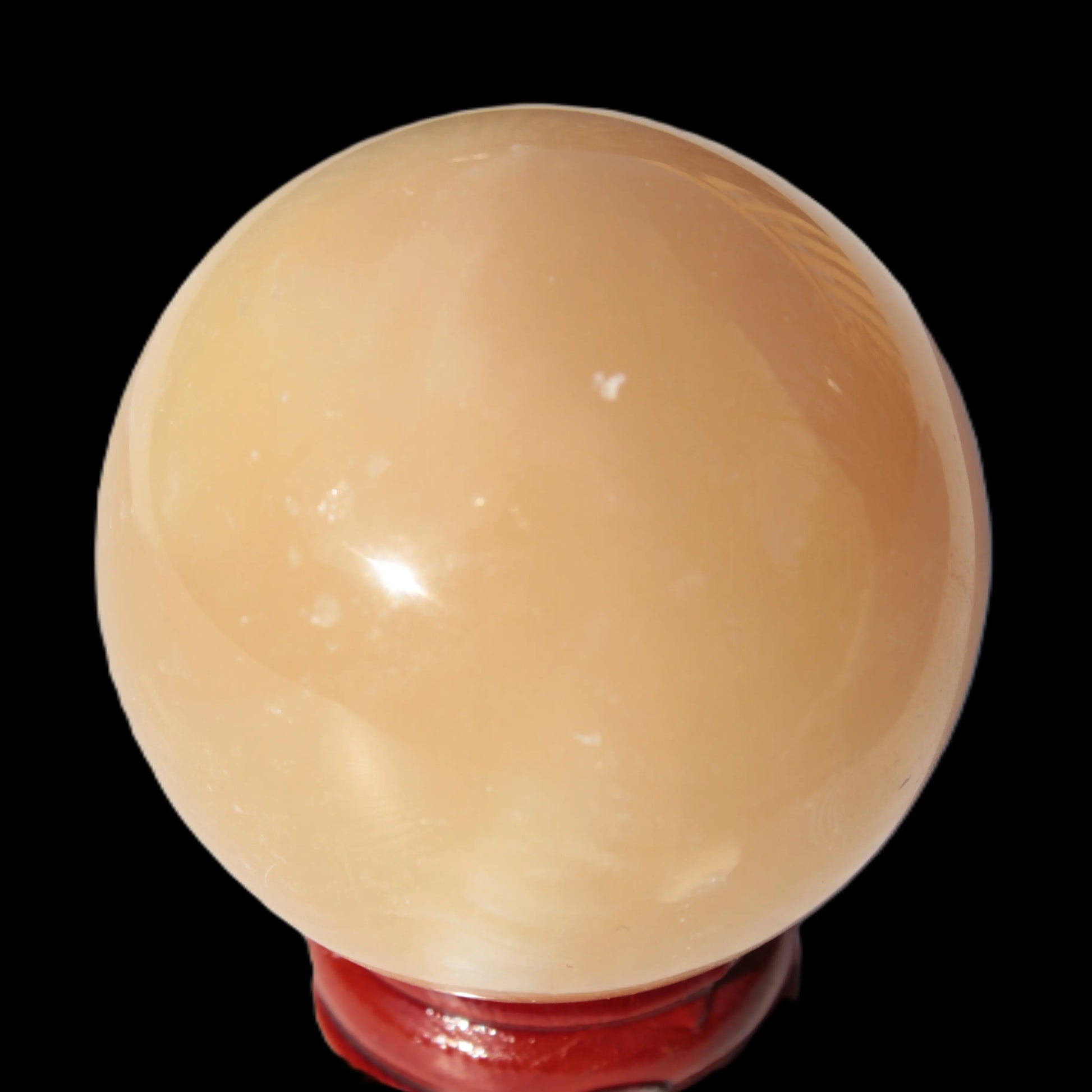 Honey Calcite sphere 49mm 167g Rocks and Things Store