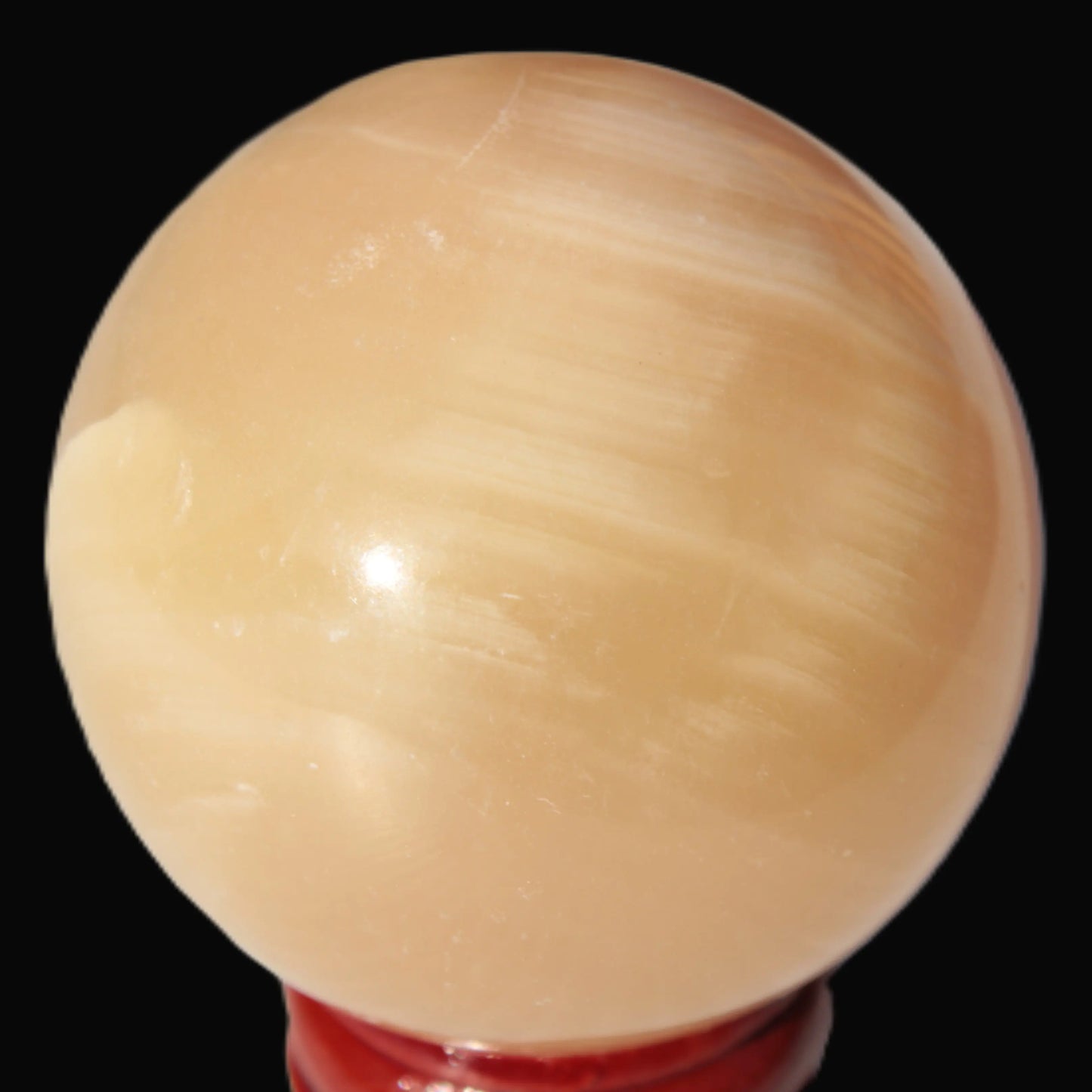 Honey Calcite sphere 49mm 167g Rocks and Things Store