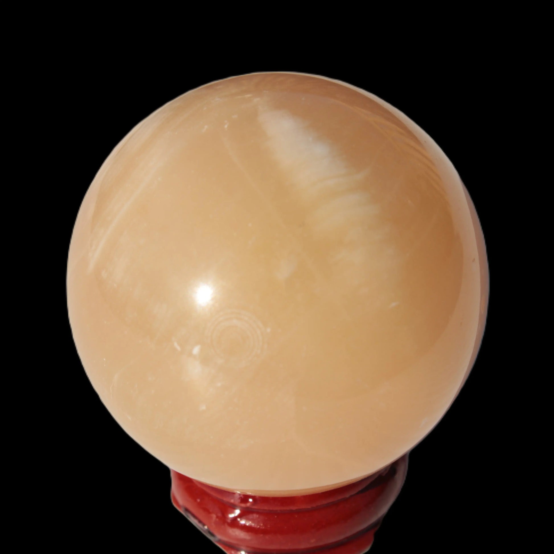 Honey Calcite sphere 49mm 167g Rocks and Things Store