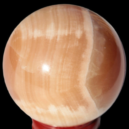 Honey Calcite sphere 49mm 167g Rocks and Things Store