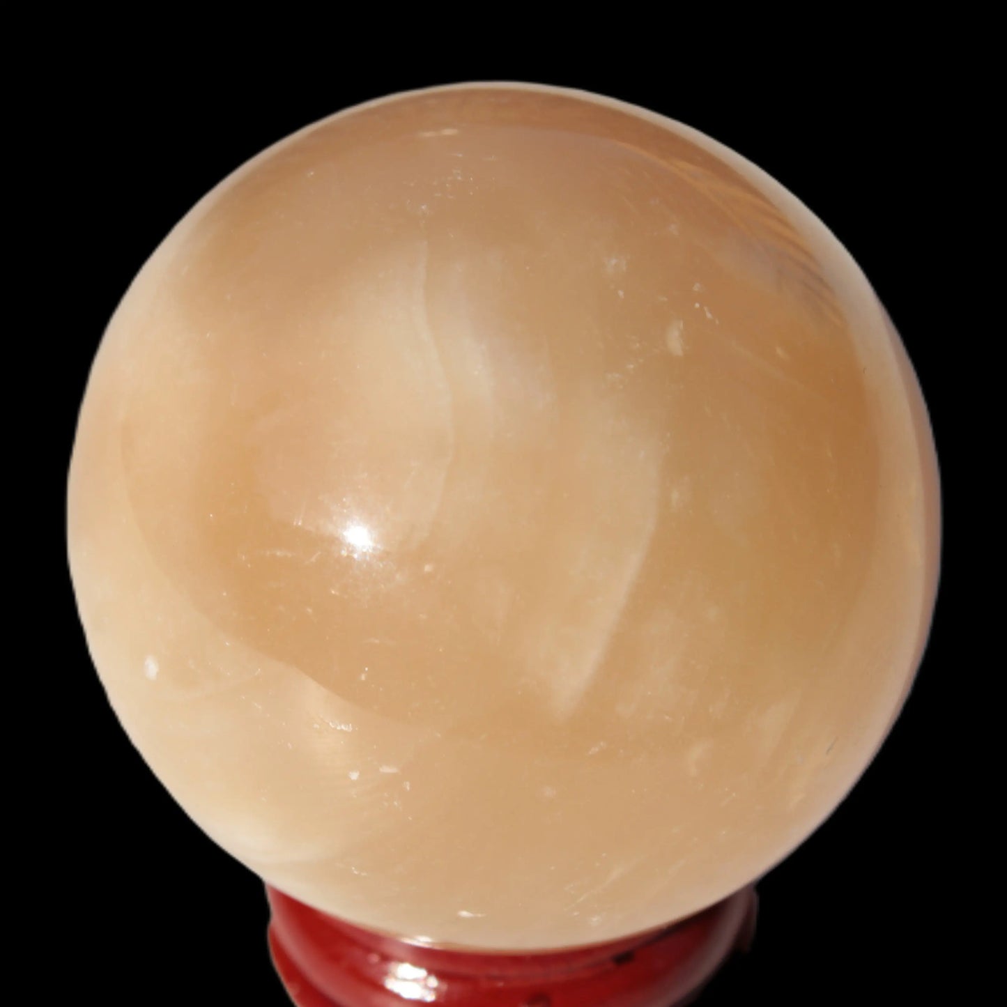 Honey Calcite sphere 49mm 167g Rocks and Things Store