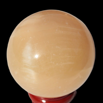 Honey Calcite sphere 49mm 167g Rocks and Things Store