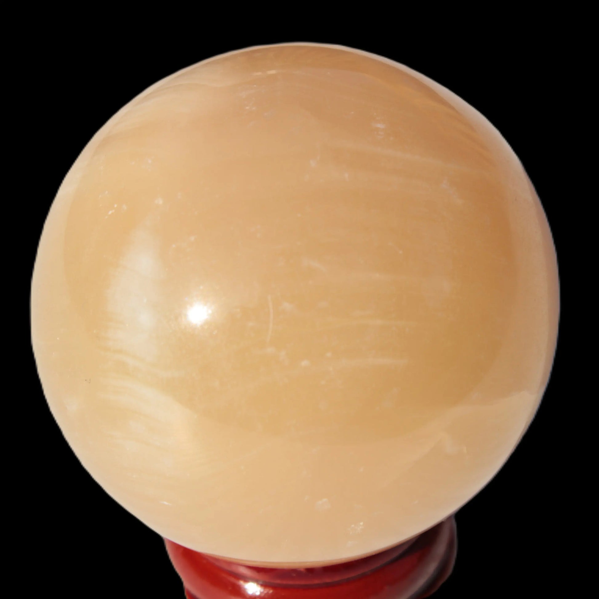 Honey Calcite sphere 49mm 167g Rocks and Things Store