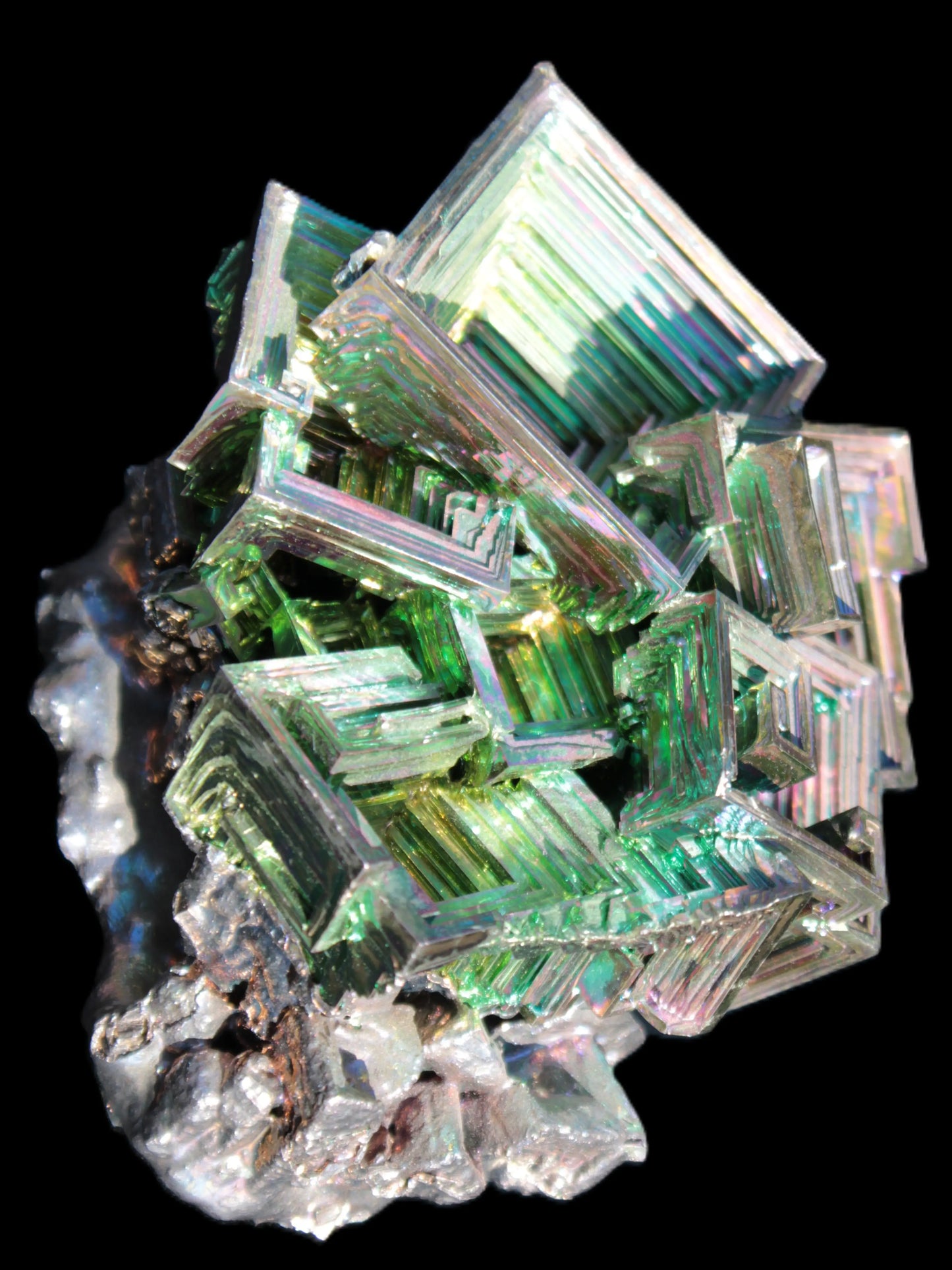 Huge Bismuth crystal 987g Rocks and Things Store