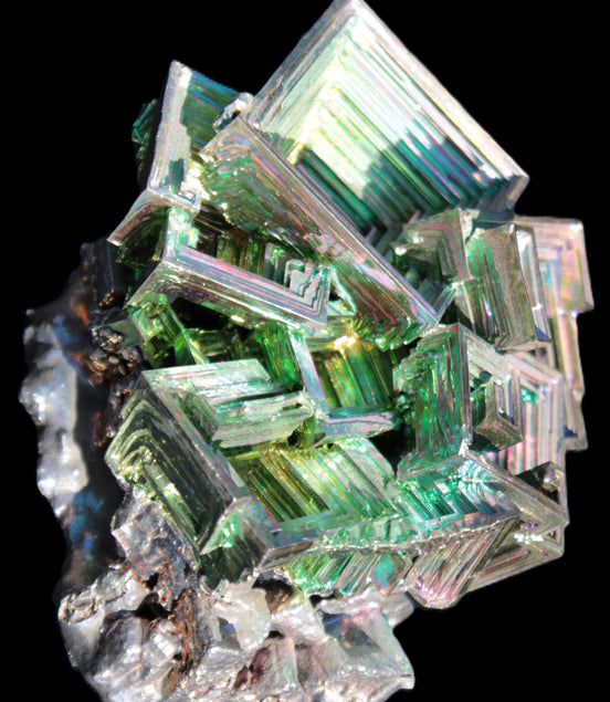 Huge Bismuth crystal 987g Rocks and Things Store