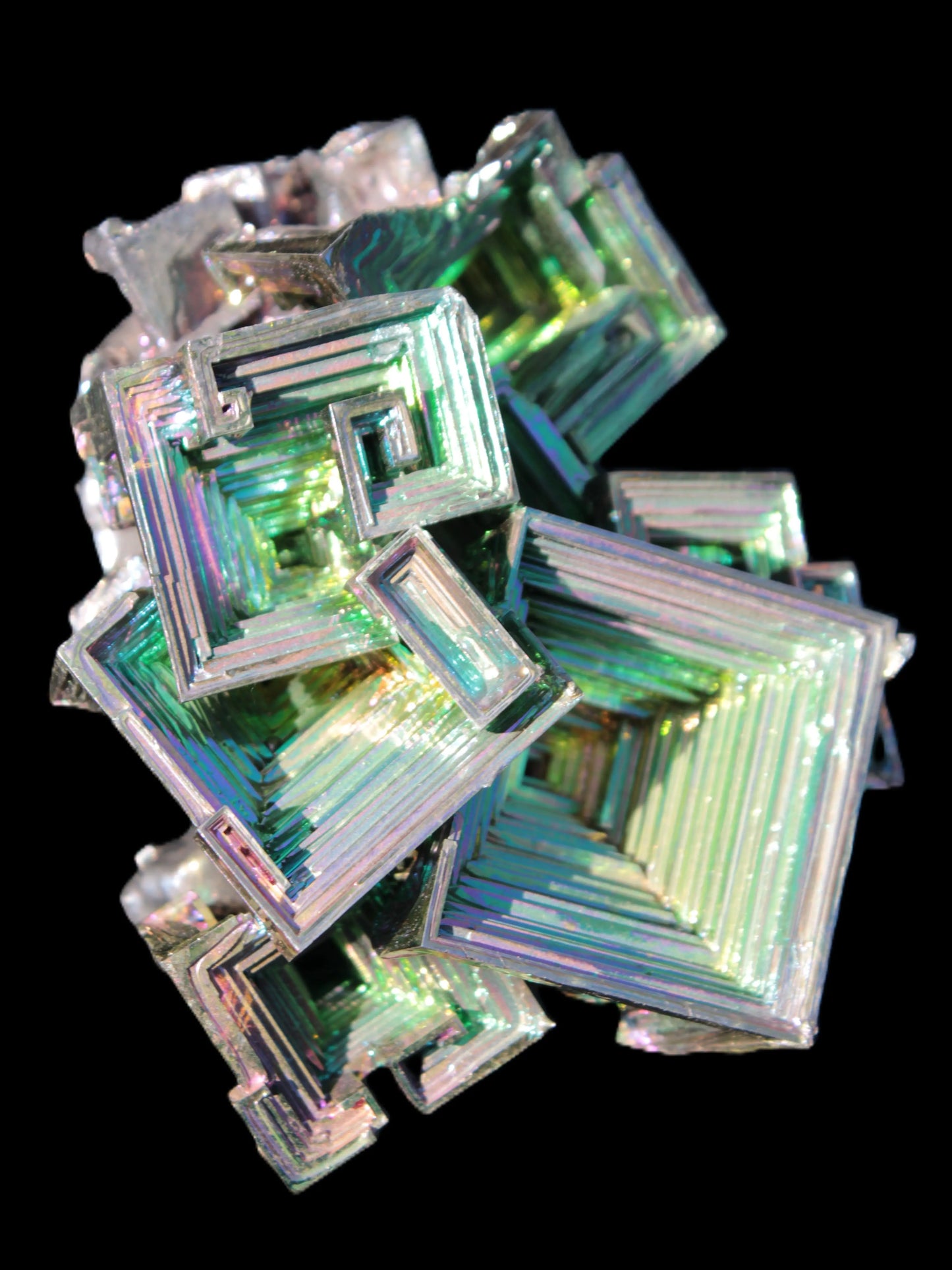 Huge Bismuth crystal 987g Rocks and Things Store