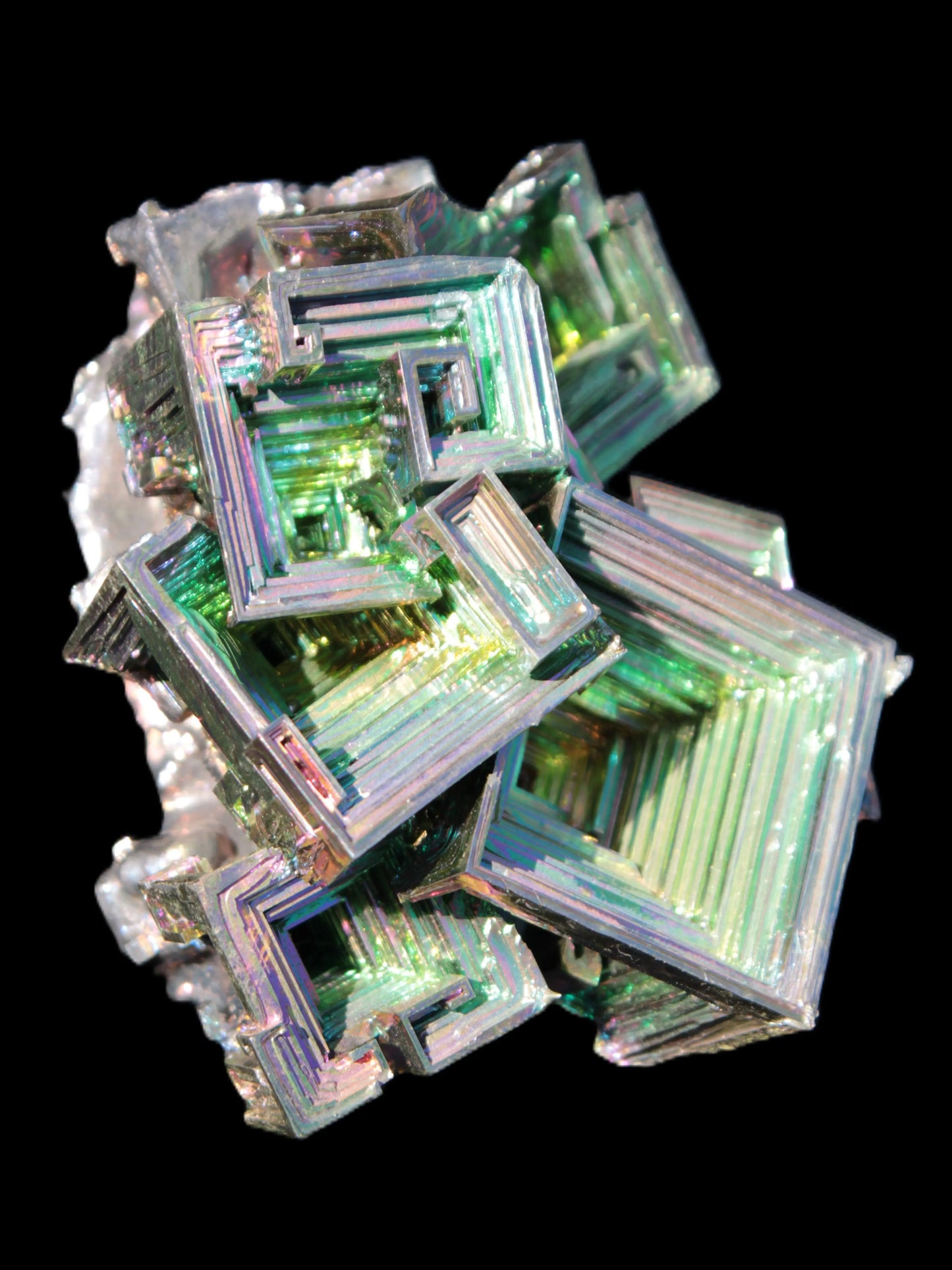 Huge Bismuth crystal 987g Rocks and Things Store