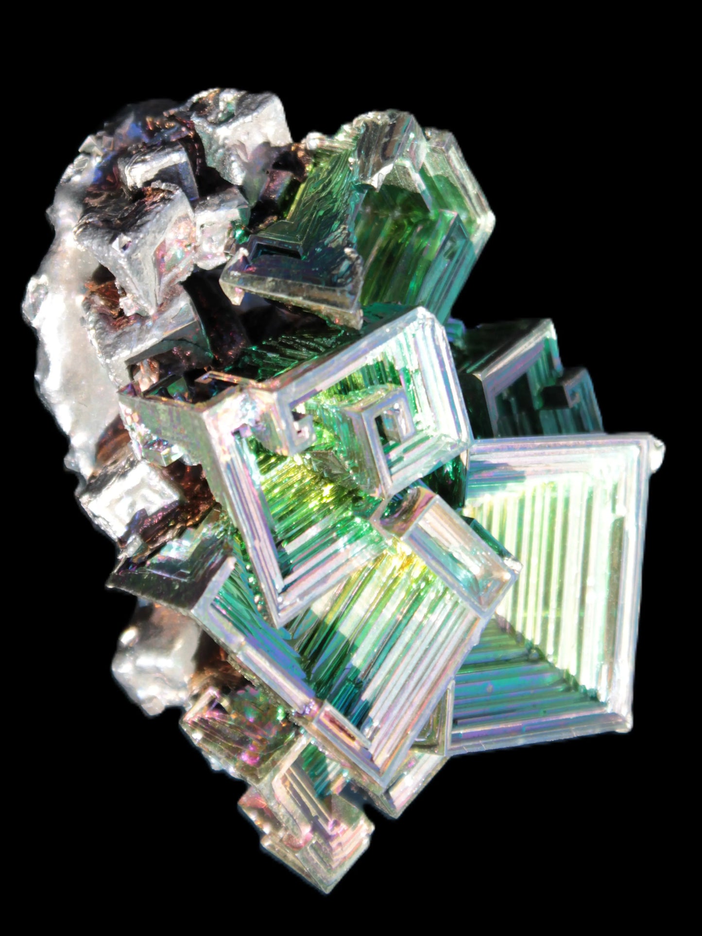 Huge Bismuth crystal 987g Rocks and Things Store