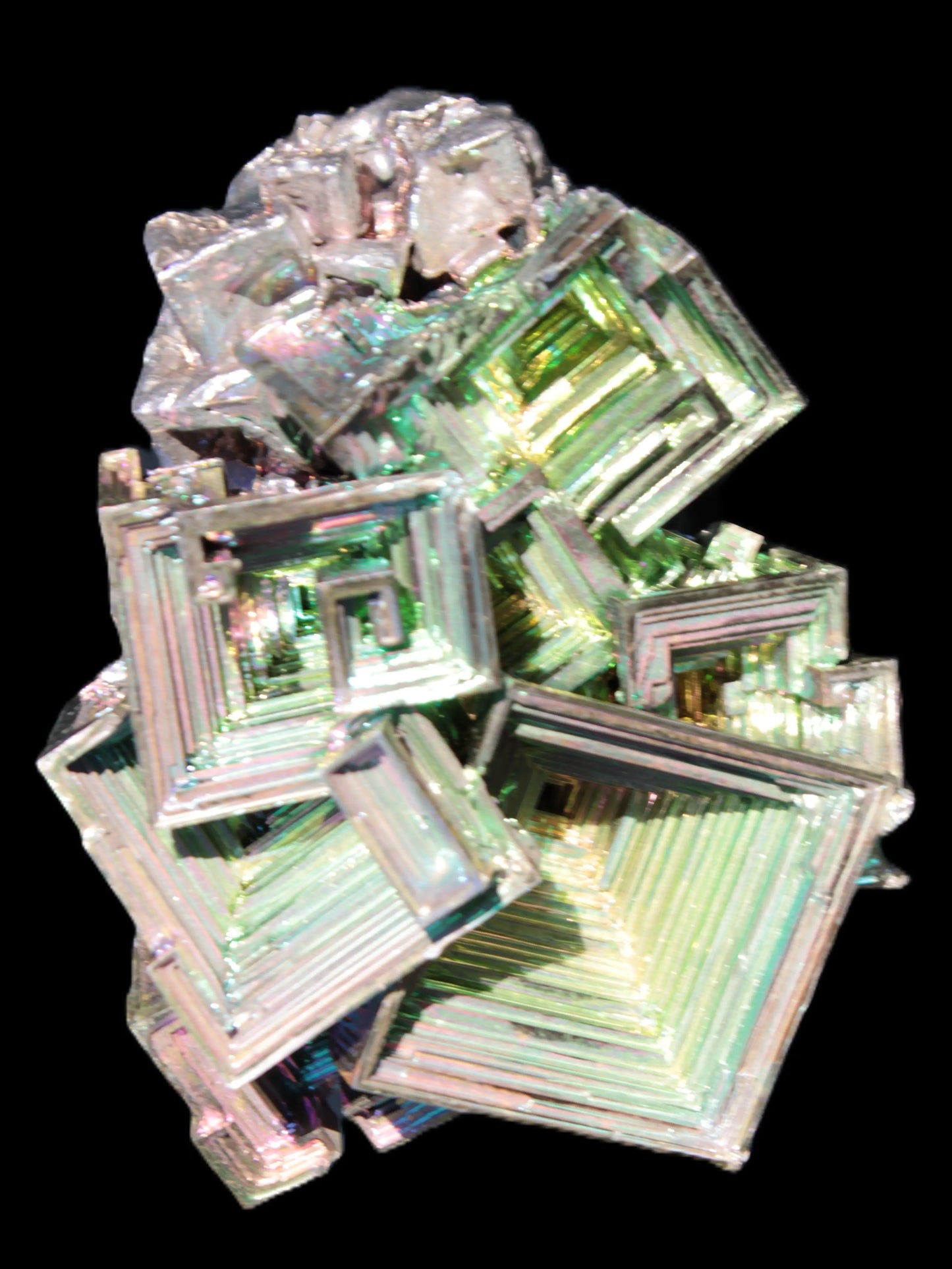 Huge Bismuth crystal 987g Rocks and Things Store