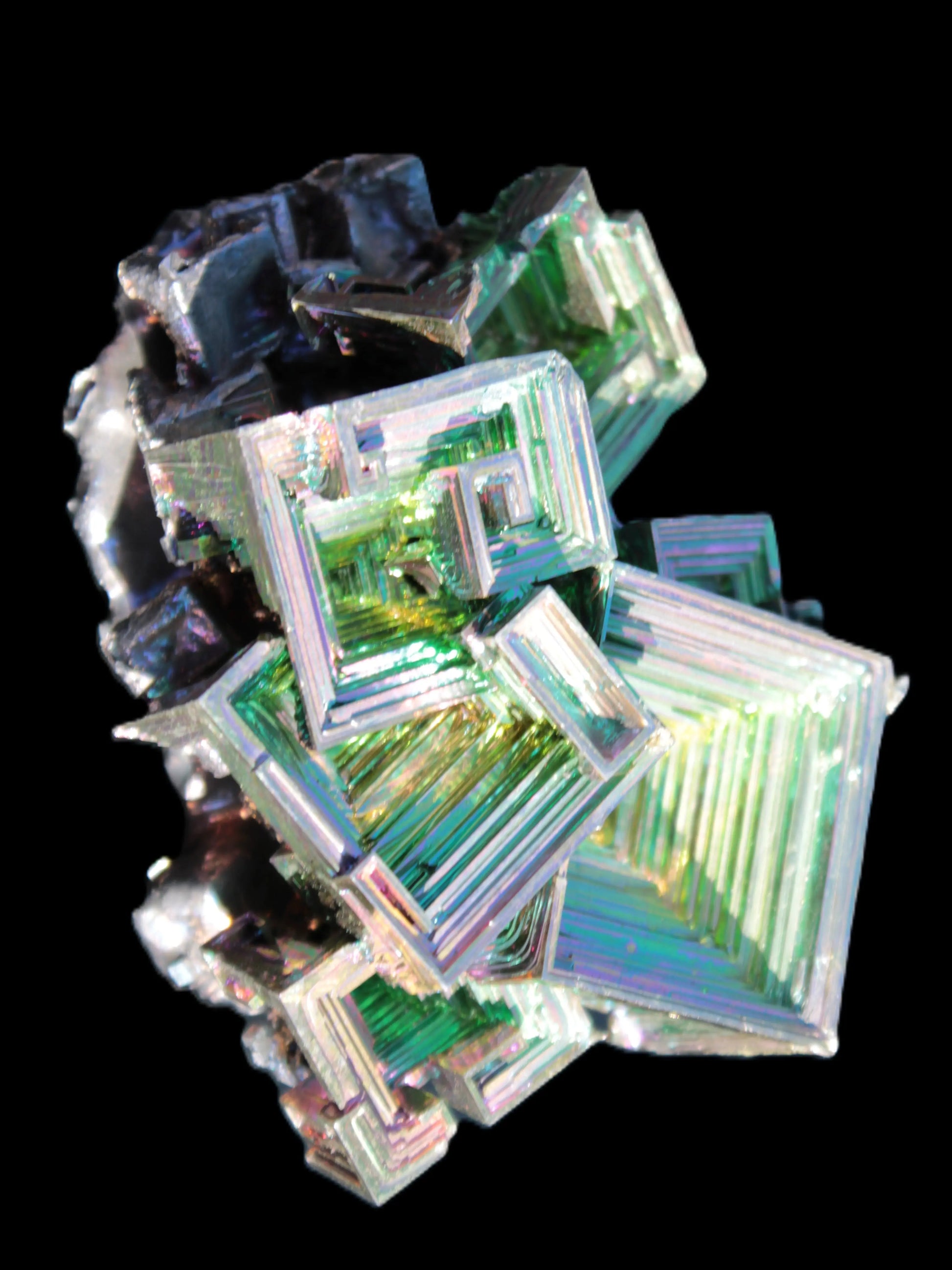 Huge Bismuth crystal 987g Rocks and Things Store