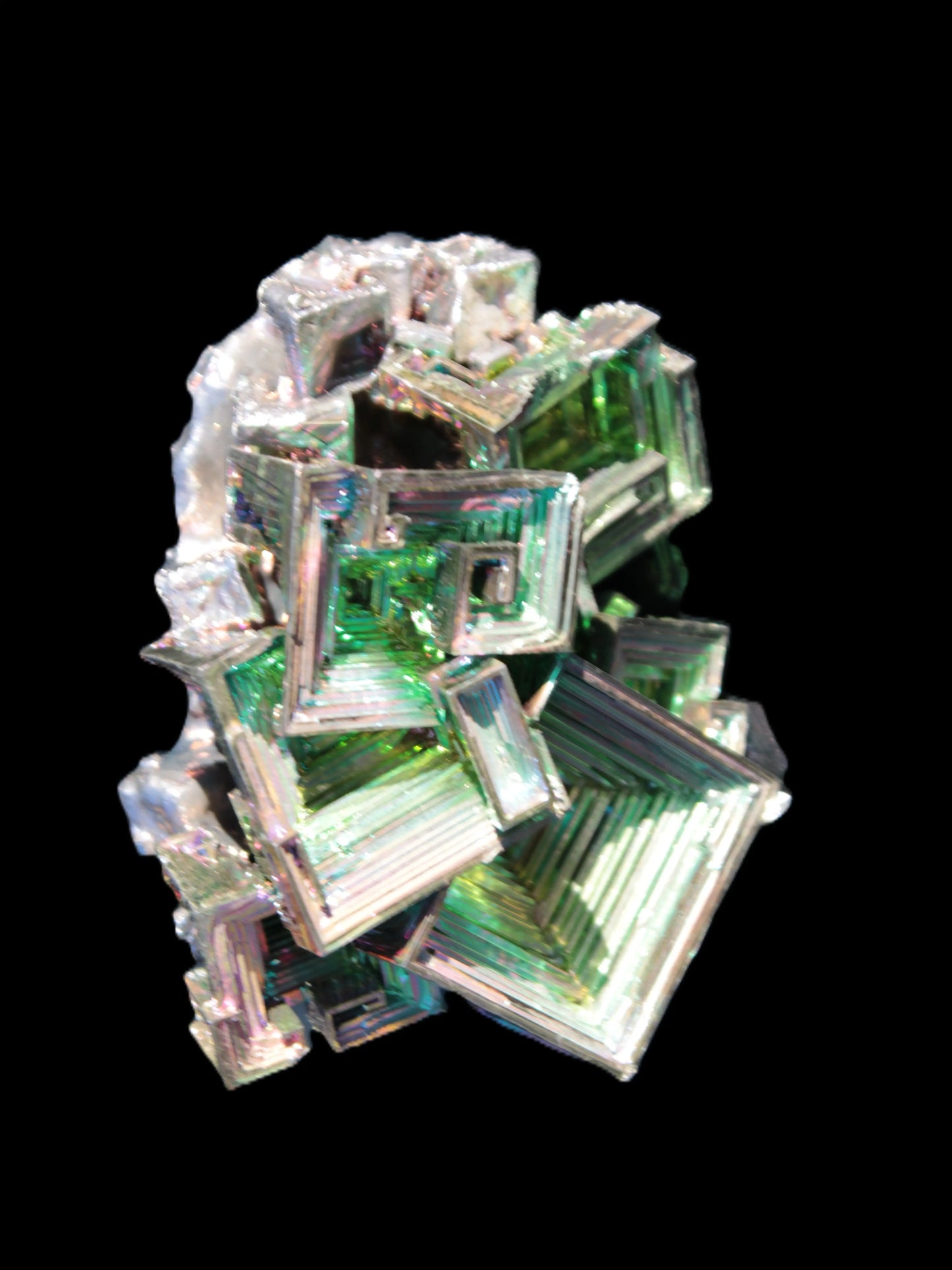 Huge Bismuth crystal 987g Rocks and Things Store