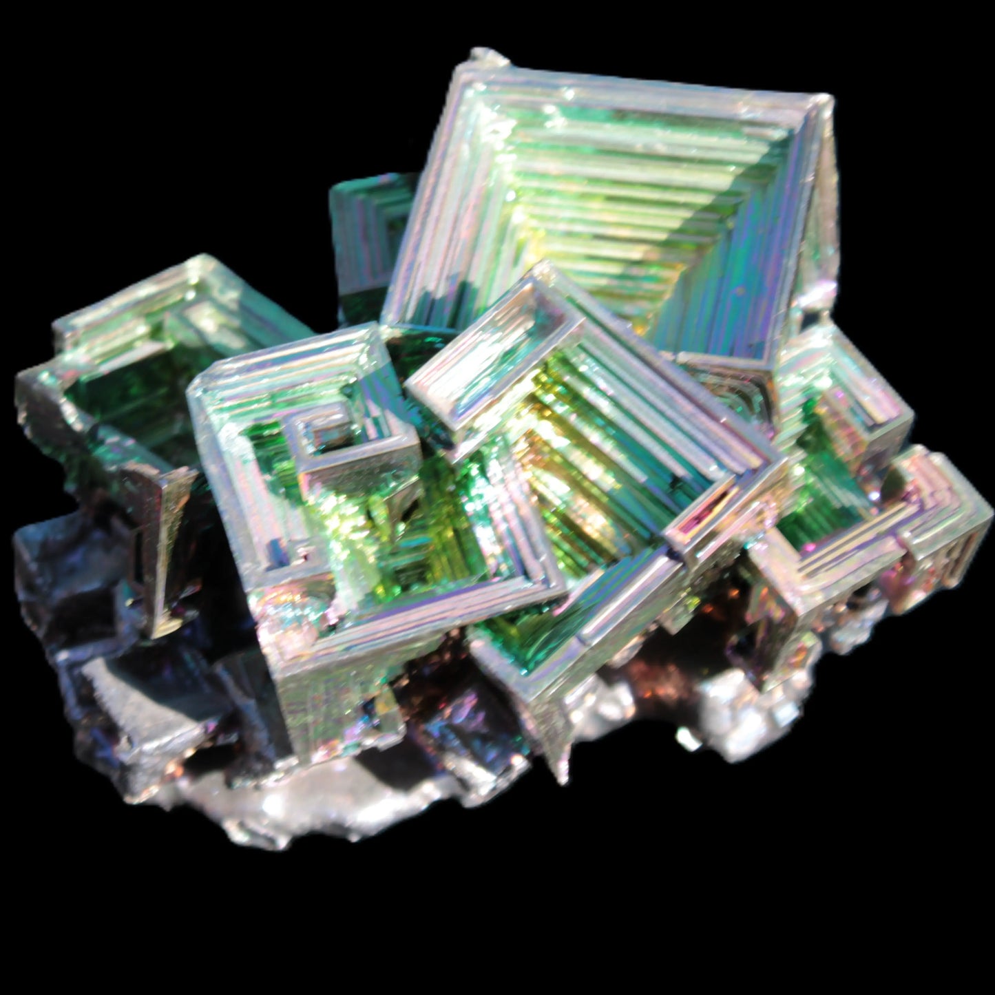 Huge Bismuth crystal 987g Rocks and Things Store