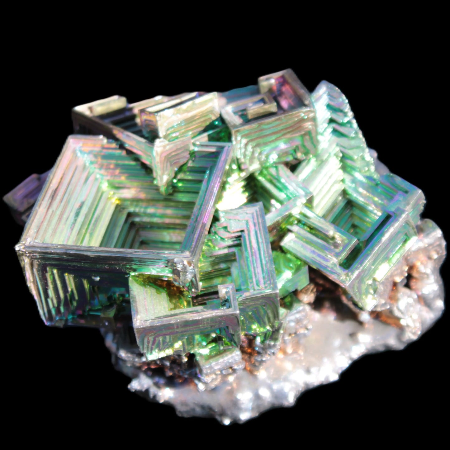 Huge Bismuth crystal 987g Rocks and Things Store