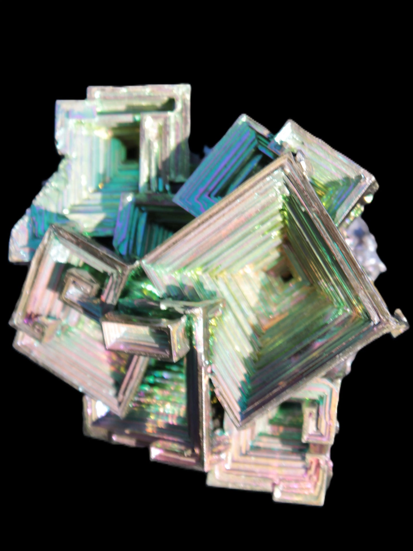 Huge Bismuth crystal 987g Rocks and Things Store