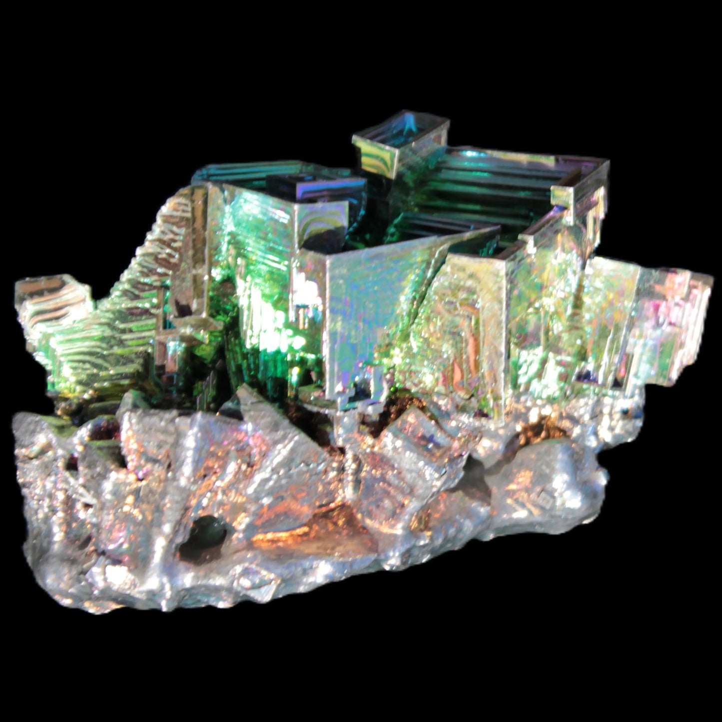 Huge Bismuth crystal 987g Rocks and Things Store