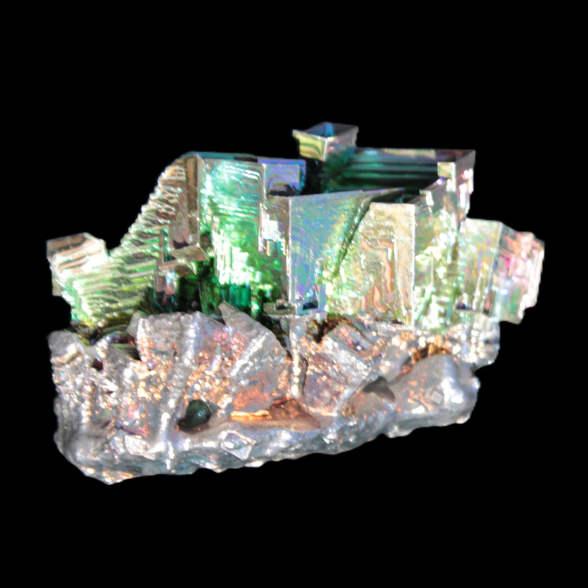 Huge Bismuth crystal 987g Rocks and Things Store