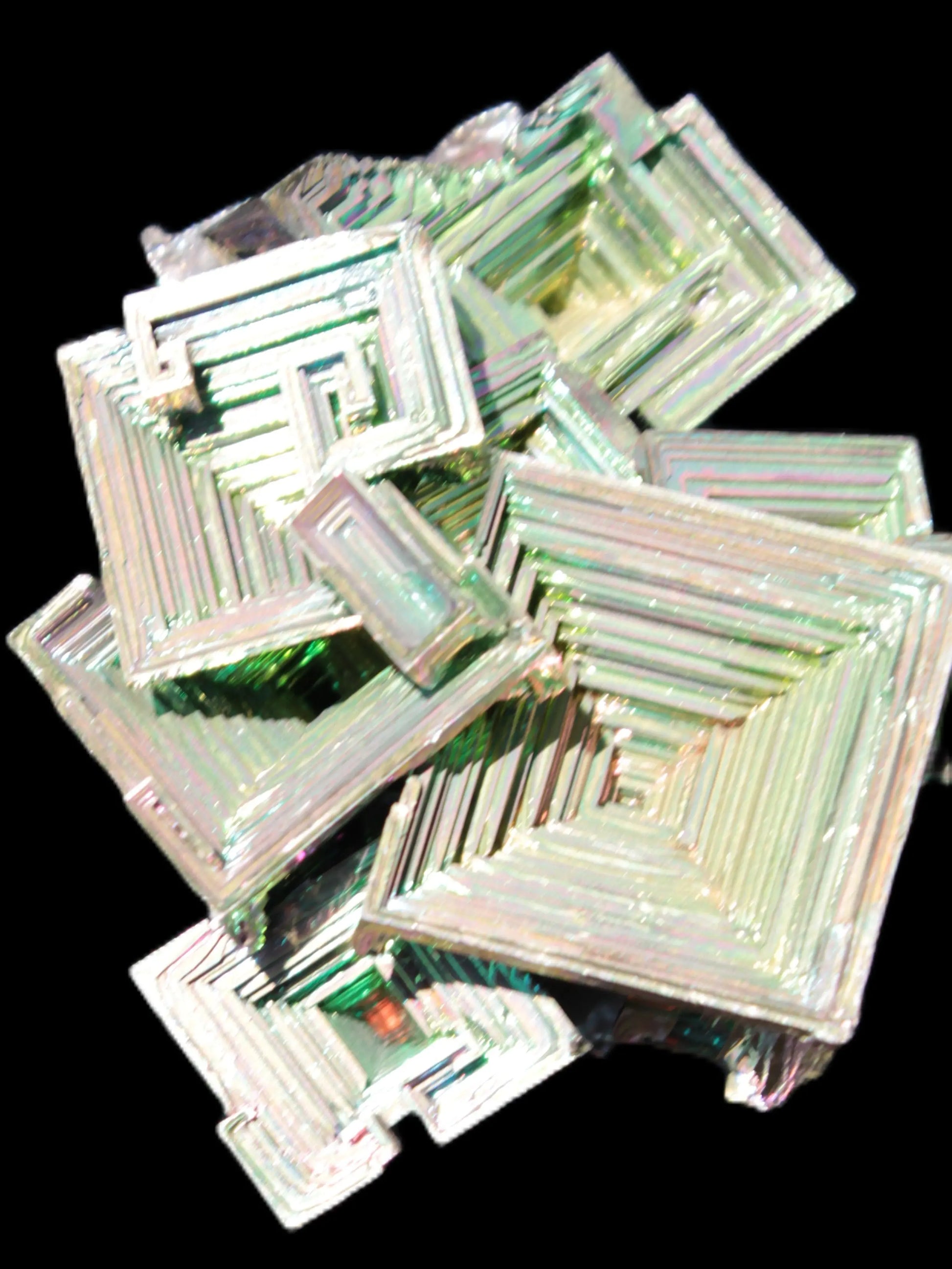 Huge Bismuth crystal 987g Rocks and Things Store