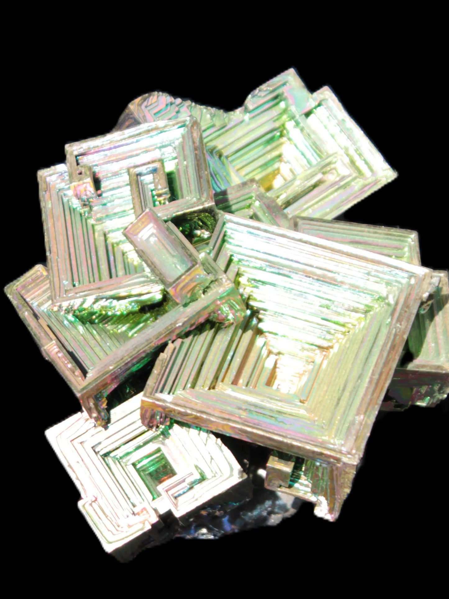 Huge Bismuth crystal 987g Rocks and Things Store