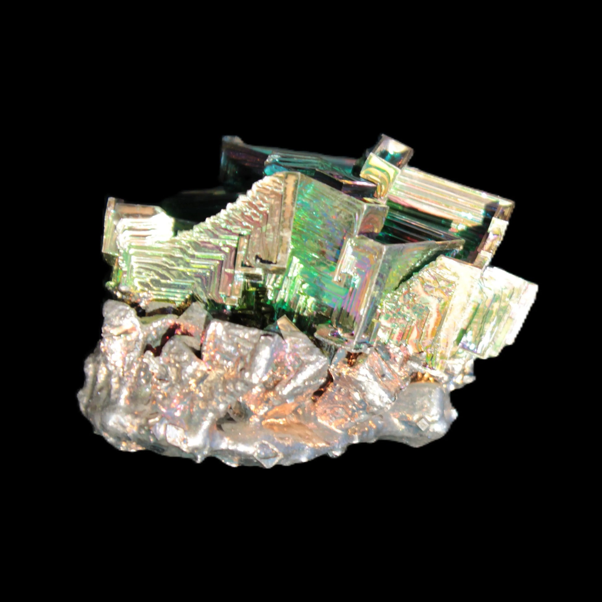 Huge Bismuth crystal 987g Rocks and Things Store