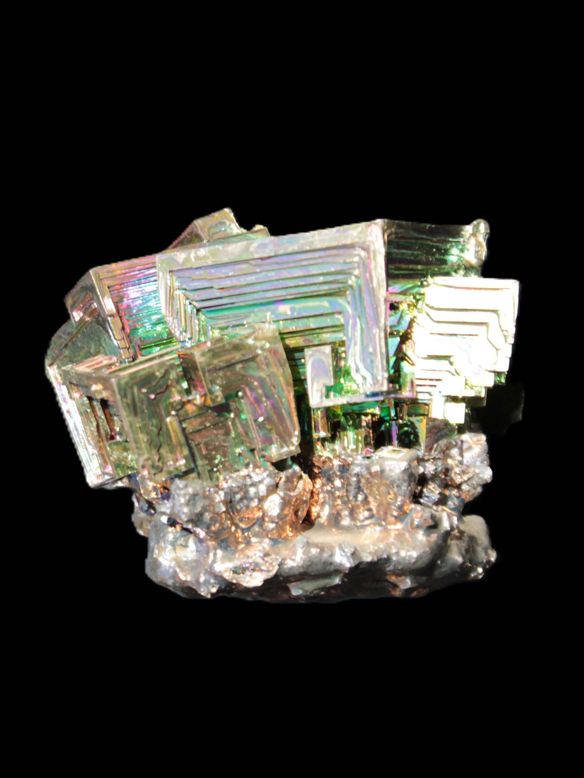 Huge Bismuth crystal 987g Rocks and Things Store