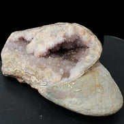 Pink and Violet Amethyst slipper geode 260*190*115mm 3500g in sunlight - Rocks and Things Store