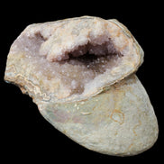 Pink and Violet Amethyst slipper geode 260*190*115mm 3500g in sunlight - Rocks and Things Store