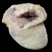 Pink and Violet Amethyst slipper geode 260*190*115mm 3500g in sunlight - Rocks and Things Store