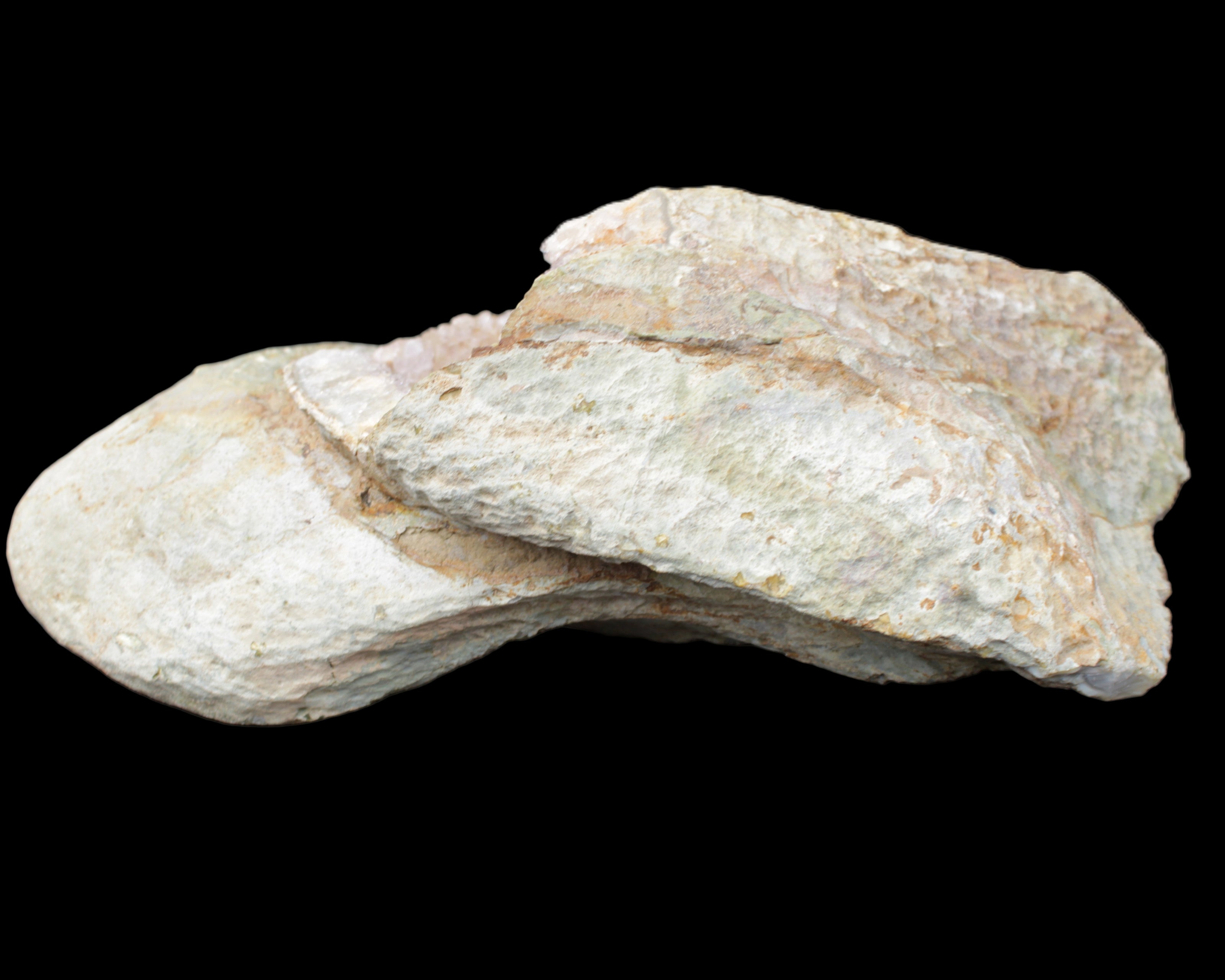 Pink and Violet Amethyst slipper geode 260*190*115mm 3500g in sunlight - Rocks and Things Store