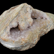 Pink and Violet Amethyst slipper geode 260*190*115mm 3500g in sunlight - Rocks and Things Store