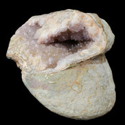 Pink and Violet Amethyst slipper geode 260*190*115mm 3500g in sunlight - Rocks and Things Store